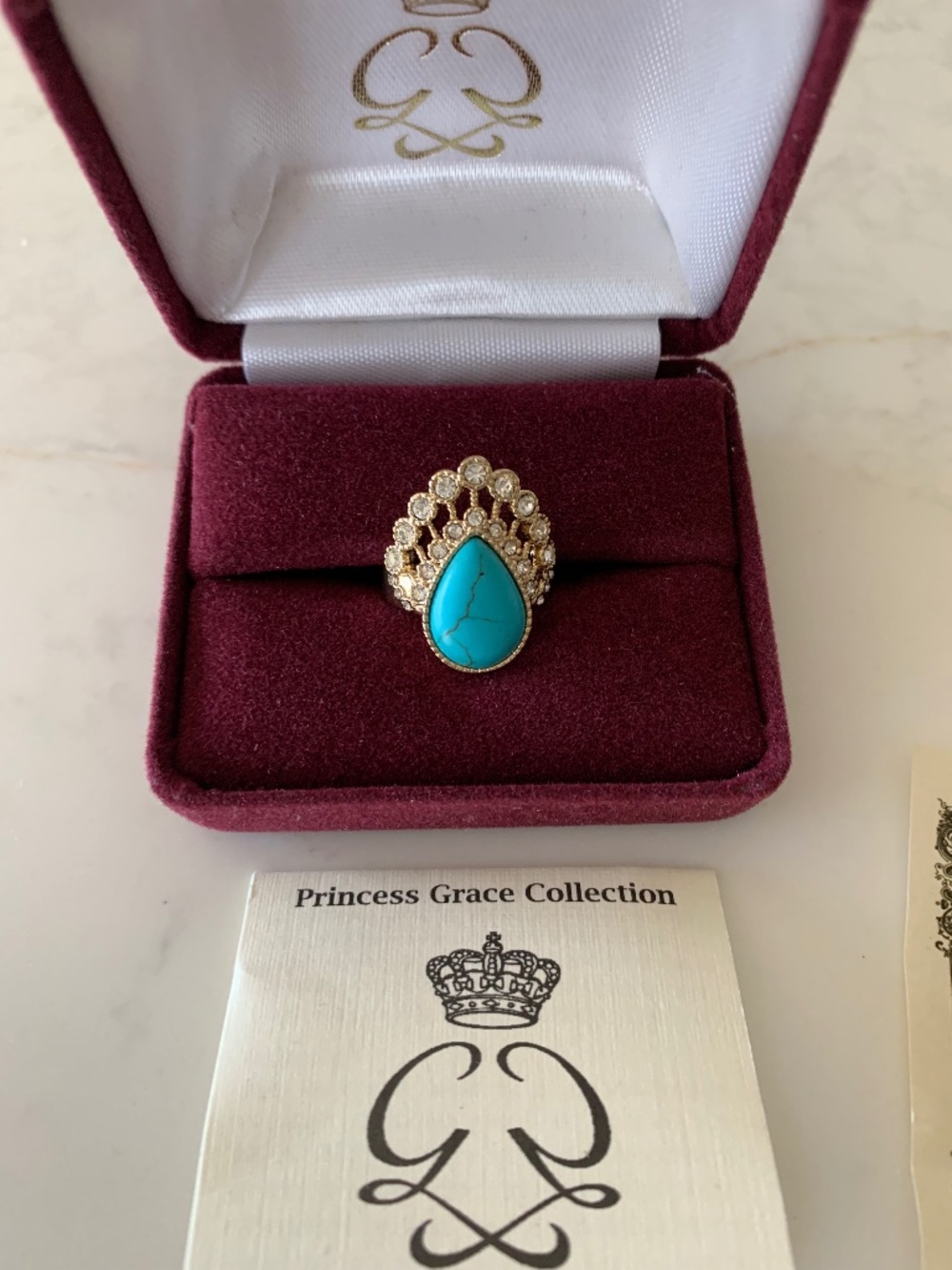 Rare Princess Grace Collection Certificate - Ring